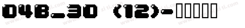 04B_30 (12)字体转换